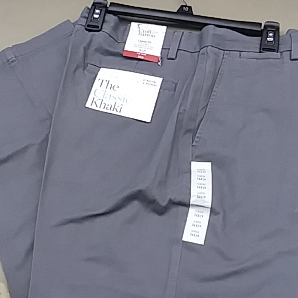 Mens classic khaki